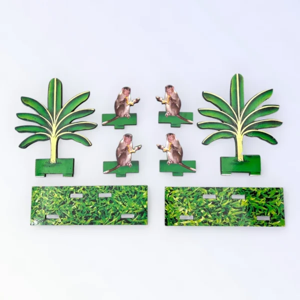 Monkey Apple Toys Set