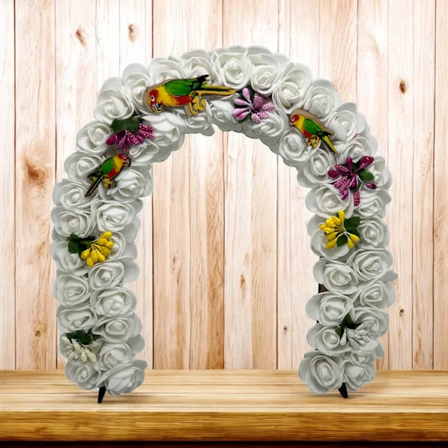 Phool Petika, Phool Pithika. Flower Decorative for Laddu Gopal, Thakur Ji, Radha Rani.