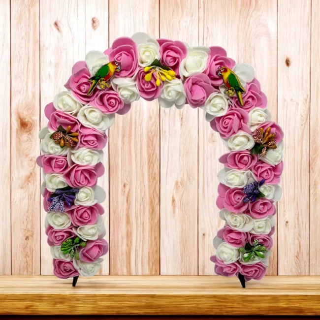 Phool Petika, Phool Pithika. Flower Decorative for Laddu Gopal, Thakur Ji, Radha Rani.