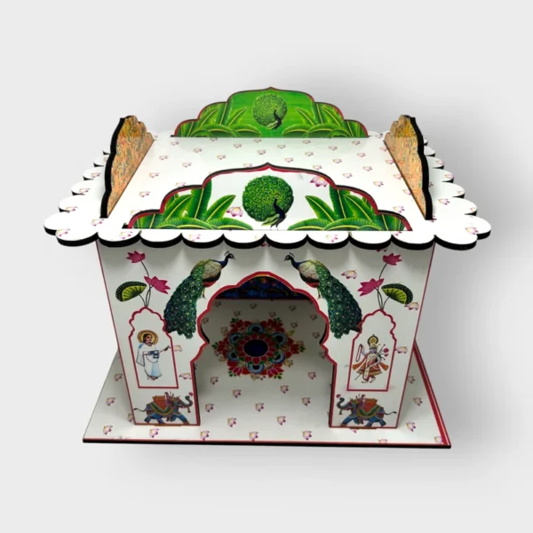 Hut House for Laddu Gopal, Size- Small, Color- White