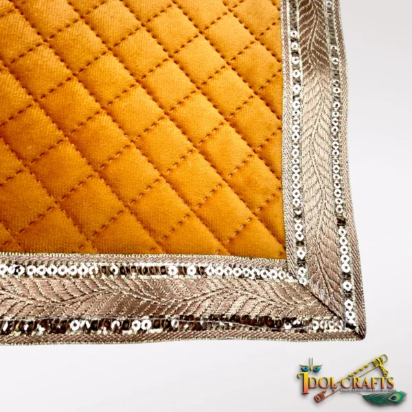 Asan for Temple, Bichona foam base, 20*14 Inches