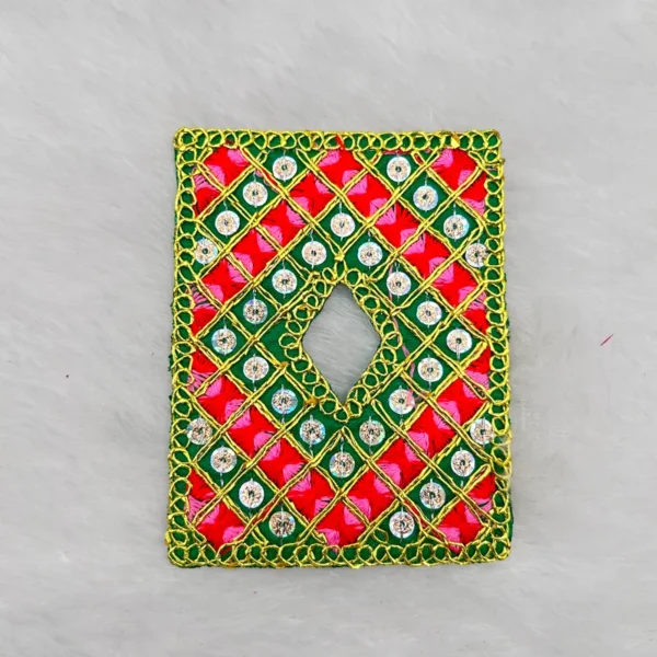 Ganesh Chokda, Ganpati Dress, 4*3 Inches, Pack of 2