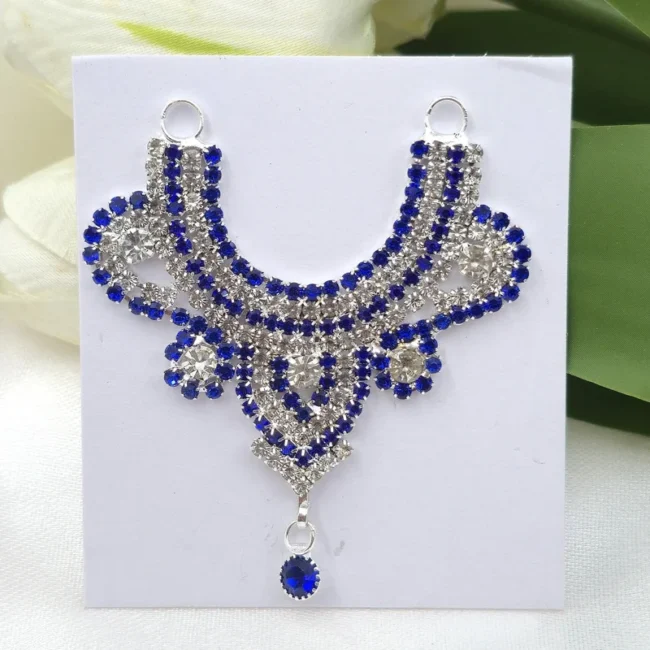 Laddu Gopal Mala, Laddu Gopal Haar, Blue Stone Mala, Krishna Ji Mala, Thakur Ji Mala, Laddu Gopal Jewelry, Laddu Gopal Shringar, Designer Laddu Gopal Haar, Crystal Mala for Laddu Gopal, Kanha Ji Mala, Bal Gopal Jewelry, Temple Jewelry, Janmashtami Shringar, Laddu Gopal Accessories, Krishna Idol Ornament, Fancy Laddu Gopal Mala, Premium Laddu Gopal Necklace, Thakur Ji Accessories, Radha Krishna Shringar, Laddu Gopal Decoration Items
