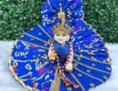 Janmashtami Special beautiful dress for laddu gopal, krishna and radha rani. Ornaments for idols