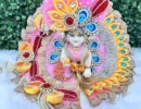 Janmashtami Special beautiful dress for laddu gopal, krishna and radha rani. Ornaments for idols