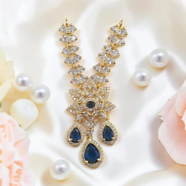 kanha ji haar bal gopal haar krishna idol necklace laddu gopal jewellery thakur ji shringar AD mala AD shrinagr kanha ornament murti jewellery krishna bhagwan dress accessories janmashtami shringar kanha ji gehna blue kundan style necklace deity ornament
