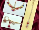 Matha Patti, Nath, Mang Tika, Radha Rani Nath Maang Tika, Radha Rani Shringar, Radha Rani Forehead Ornament, Radha Krishna Nathni, Radha Rani Jewelry, Radha Krishna Accessories, Radha Rani Sheesh Patti, Deity Forehead Ornament, Temple Jewelry, Radha Krishna Shringar, Idol Jewelry, Radha Rani Crown Accessories, Radhashtami Decoration, Janmashtami Shringar, Radha Rani Ornament, Divine Shringar Accessories, Temple Decoration Items, Radha Krishna Temple Jewelry, Thakur Ji Shringar, Devotional Jewelry