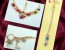 Matha Patti, Nath, Mang Tika, Radha Rani Nath Maang Tika, Radha Rani Shringar, Radha Rani Forehead Ornament, Radha Krishna Nathni, Radha Rani Jewelry, Radha Krishna Accessories, Radha Rani Sheesh Patti, Deity Forehead Ornament, Temple Jewelry, Radha Krishna Shringar, Idol Jewelry, Radha Rani Crown Accessories, Radhashtami Decoration, Janmashtami Shringar, Radha Rani Ornament, Divine Shringar Accessories, Temple Decoration Items, Radha Krishna Temple Jewelry, Thakur Ji Shringar, Devotional Jewelry