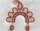Beautiful stone Chandrika damini for Radha rani, laddu gopal, idols.