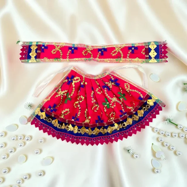 Durga Mata Dress, Durga Mata Lehenga, Durga Mata Poshak, Maa Durga Dress, Durga Idol Dress, Durga Mata Vastra, Durga Mata Shringar Dress, Navratri Dress for Durga Mata, Durga Puja Dress, Handmade Durga Dress, Floral Durga Dress, Designer Durga Mata Poshak, Durga Mata Lehenga Patka, Decorative Durga Dress, Temple Dress for Durga Mata, Festival Dress for Durga Idol, Premium Durga Mata Dress, Durga Idol Clothing, Mata Rani Dress, Durga Mata Decorative Dress