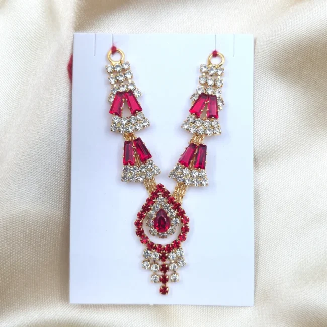 Stone and AD Mala for Laddu Gopal | Designer Crystal Haar for Thakur Ji
