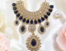 AD necklace AD haar AD mala for laddu gopal premium mala luxurious haar for laddu gopal AD shringar Premium mala for bhagwan ji AD jwellery for bal gopal Krishna AD Choker