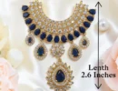 AD necklace AD haar AD mala for laddu gopal premium mala luxurious haar for laddu gopal AD shringar Premium mala for bhagwan ji AD jwellery for bal gopal Krishna AD Choker