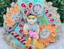 Janmashtami Special beautiful dress for laddu gopal, krishna and radha rani. Ornaments for idols