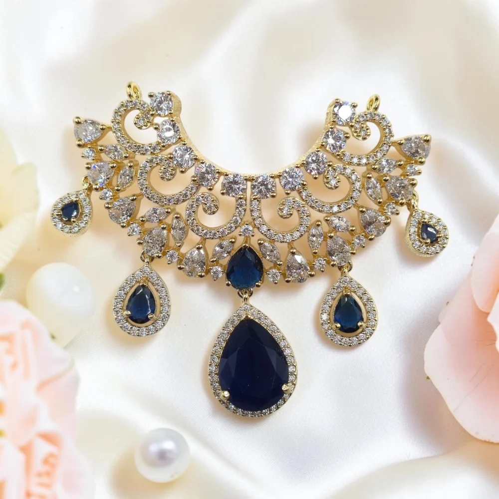 AD necklace AD haar AD mala for laddu gopal premium mala luxurious haar for laddu gopal AD shringar Premium mala for bhagwan ji AD jwellery for bal gopal Krishna AD Choker