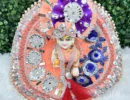 Janmashtami Special beautiful dress for laddu gopal, krishna and radha rani. Ornaments for idols
