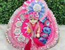 Janmashtami Special beautiful dress for laddu gopal, krishna and radha rani. Ornaments for idols