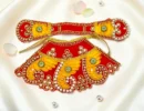 Durga Mata Dress, Durga Mata Lehenga, Durga Mata Poshak, Maa Durga Dress, Durga Idol Dress, Durga Mata Vastra, Durga Mata Shringar Dress, Navratri Dress for Durga Mata, Durga Puja Dress, Handmade Durga Dress, Floral Durga Dress, Designer Durga Mata Poshak, Durga Mata Lehenga Patka, Decorative Durga Dress, Temple Dress for Durga Mata, Festival Dress for Durga Idol, Premium Durga Mata Dress, Durga Idol Clothing, Mata Rani Dress, Durga Mata Decorative Dress