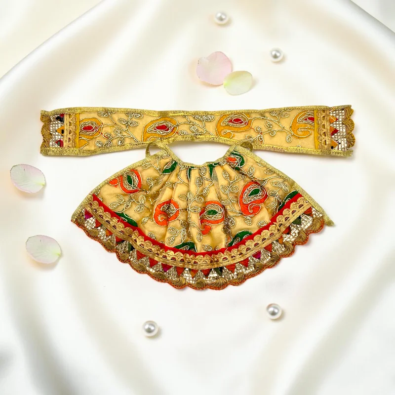 Durga Mata Dress, Durga Mata Lehenga, Durga Mata Poshak, Maa Durga Dress, Durga Idol Dress, Durga Mata Vastra, Durga Mata Shringar Dress, Navratri Dress for Durga Mata, Durga Puja Dress, Handmade Durga Dress, Floral Durga Dress, Designer Durga Mata Poshak, Durga Mata Lehenga Patka, Decorative Durga Dress, Temple Dress for Durga Mata, Festival Dress for Durga Idol, Premium Durga Mata Dress, Durga Idol Clothing, Mata Rani Dress, Durga Mata Decorative Dress