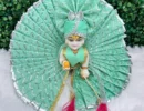 Janmashtami Special beautiful dress for laddu gopal, krishna and radha rani. Ornaments for idols