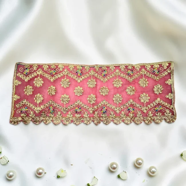 Mata Rani Chunari, Mata Ki Chunri, Radha Rani Chunari, Radha Rani Chunri, Durga Mata Chunri, Sherawali Mata Chunari, Devi Chunari, Designer Chunari for Mata Rani, Premium Chunari, Embroidered Chunari, Floral Embroidery Chunari, Heavy Embroidered Chunari, Zari Work Chunari, Temple Decoration Cloth, Mandir Decoration Cloth, Pooja Chunari, Pooja Cloth, Mata Rani Shringar, Radha Rani Shringar, Devi Shringar Accessories, Mandir Decoration Items