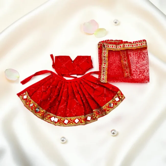 Durga Mata Dress, Durga Mata Lehenga, Durga Mata Poshak, Maa Durga Dress, Durga Idol Dress, Durga Mata Vastra, Durga Mata Shringar Dress, Navratri Dress for Durga Mata, Durga Puja Dress, Handmade Durga Dress, Floral Durga Dress, Designer Durga Mata Poshak, Durga Mata Lehenga Patka, Decorative Durga Dress, Temple Dress for Durga Mata, Festival Dress for Durga Idol, Premium Durga Mata Dress, Durga Idol Clothing, Mata Rani Dress, Durga Mata Decorative Dress