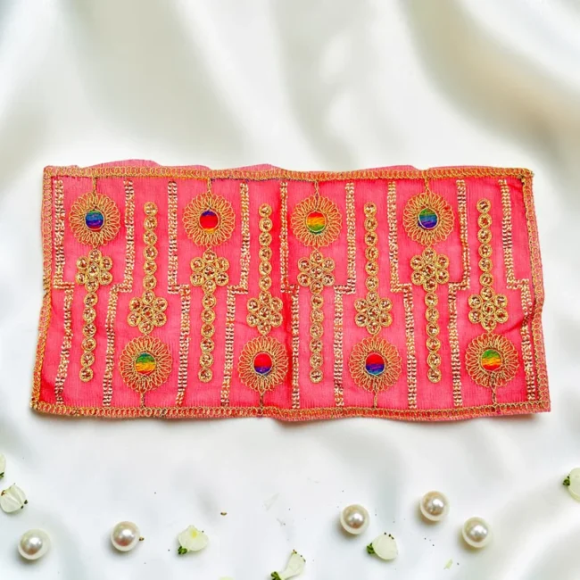 Mata Rani Chunari, Mata Ki Chunri, Radha Rani Chunari, Radha Rani Chunri, Durga Mata Chunri, Sherawali Mata Chunari, Devi Chunari, Designer Chunari for Mata Rani, Premium Chunari, Embroidered Chunari, Floral Embroidery Chunari, Heavy Embroidered Chunari, Zari Work Chunari, Temple Decoration Cloth, Mandir Decoration Cloth, Pooja Chunari, Pooja Cloth, Mata Rani Shringar, Radha Rani Shringar, Devi Shringar Accessories, Mandir Decoration Items