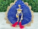 Janmashtami Special beautiful dress for laddu gopal, krishna and radha rani. Ornaments for idols