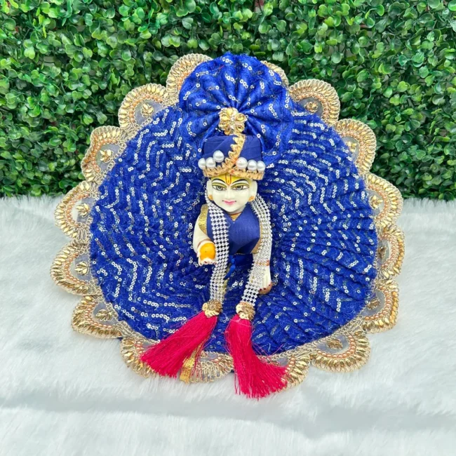 Janmashtami Special beautiful dress for laddu gopal, krishna and radha rani. Ornaments for idols