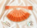 Durga Mata Dress, Durga Mata Lehenga, Durga Mata Poshak, Maa Durga Dress, Durga Idol Dress, Durga Mata Vastra, Durga Mata Shringar Dress, Navratri Dress for Durga Mata, Durga Puja Dress, Handmade Durga Dress, Floral Durga Dress, Designer Durga Mata Poshak, Durga Mata Lehenga Patka, Decorative Durga Dress, Temple Dress for Durga Mata, Festival Dress for Durga Idol, Premium Durga Mata Dress, Durga Idol Clothing, Mata Rani Dress, Durga Mata Decorative Dress