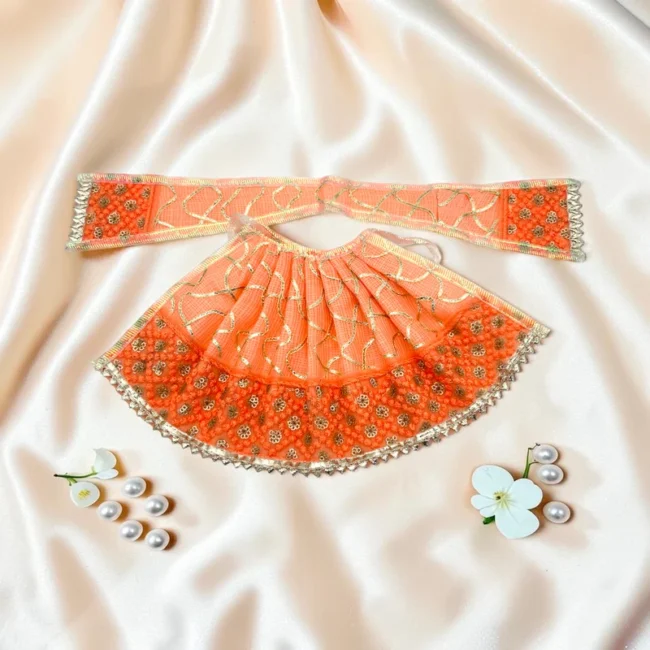 Durga Mata Dress, Durga Mata Lehenga, Durga Mata Poshak, Maa Durga Dress, Durga Idol Dress, Durga Mata Vastra, Durga Mata Shringar Dress, Navratri Dress for Durga Mata, Durga Puja Dress, Handmade Durga Dress, Floral Durga Dress, Designer Durga Mata Poshak, Durga Mata Lehenga Patka, Decorative Durga Dress, Temple Dress for Durga Mata, Festival Dress for Durga Idol, Premium Durga Mata Dress, Durga Idol Clothing, Mata Rani Dress, Durga Mata Decorative Dress