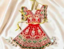 Durga Mata Dress, Durga Mata Lehenga, Durga Mata Poshak, Maa Durga Dress, Durga Idol Dress, Durga Mata Vastra, Durga Mata Shringar Dress, Navratri Dress for Durga Mata, Durga Puja Dress, Handmade Durga Dress, Floral Durga Dress, Designer Durga Mata Poshak, Durga Mata Lehenga Patka, Decorative Durga Dress, Temple Dress for Durga Mata, Festival Dress for Durga Idol, Premium Durga Mata Dress, Durga Idol Clothing, Mata Rani Dress, Durga Mata Decorative Dress