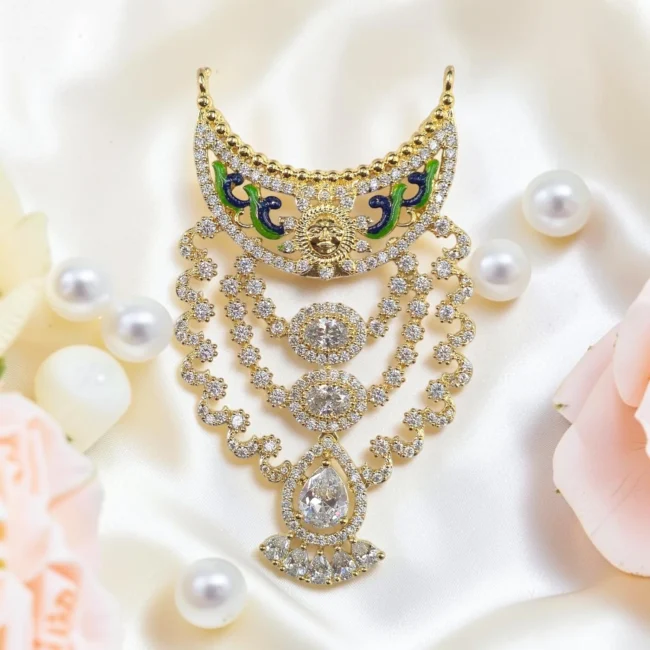 kanha ji haar bal gopal haar krishna idol necklace laddu gopal jewellery thakur ji shringar AD mala AD shrinagr kanha ornament murti jewellery krishna bhagwan dress accessories janmashtami shringar kanha ji gehna blue kundan style necklace deity ornament