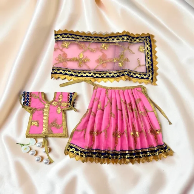 Durga Mata Dress, Durga Mata Lehenga, Durga Mata Poshak, Maa Durga Dress, Durga Idol Dress, Durga Mata Vastra, Durga Mata Shringar Dress, Navratri Dress for Durga Mata, Durga Puja Dress, Handmade Durga Dress, Floral Durga Dress, Designer Durga Mata Poshak, Durga Mata Lehenga Patka, Decorative Durga Dress, Temple Dress for Durga Mata, Festival Dress for Durga Idol, Premium Durga Mata Dress, Durga Idol Clothing, Mata Rani Dress, Durga Mata Decorative Dress