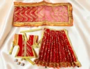 Durga Mata Dress, Durga Mata Lehenga, Durga Mata Poshak, Maa Durga Dress, Durga Idol Dress, Durga Mata Vastra, Durga Mata Shringar Dress, Navratri Dress for Durga Mata, Durga Puja Dress, Handmade Durga Dress, Floral Durga Dress, Designer Durga Mata Poshak, Durga Mata Lehenga Patka, Decorative Durga Dress, Temple Dress for Durga Mata, Festival Dress for Durga Idol, Premium Durga Mata Dress, Durga Idol Clothing, Mata Rani Dress, Durga Mata Decorative Dress