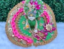Janmashtami Special beautiful dress for laddu gopal, krishna and radha rani. Ornaments for idols