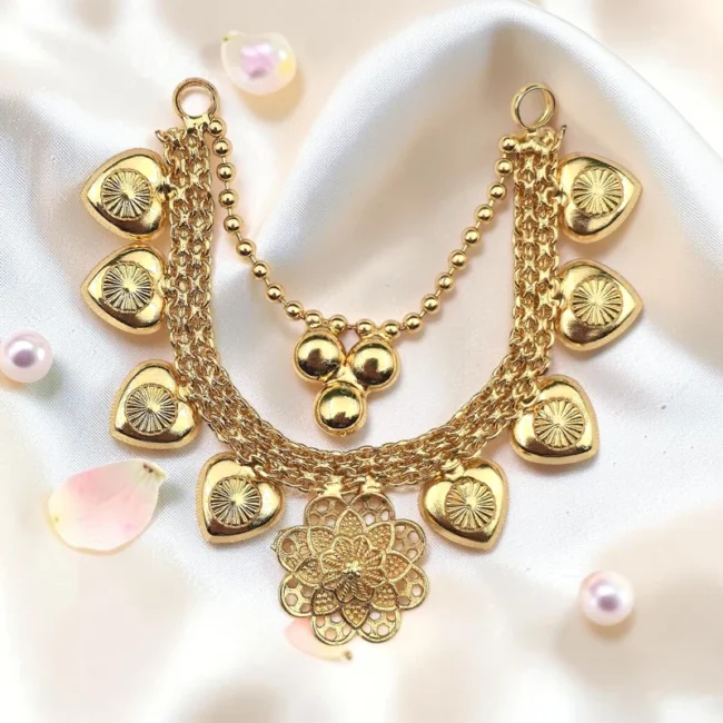 Laddu Gopal Necklace, Laddu Gopal Jewellery, Laddu Gopal Kanthi, Thakur Ji Necklace, Krishna Necklace, Bal Gopal Jewellery, Radha Krishna Jewellery, Golden Necklace for Laddu Gopal, Designer Laddu Gopal Haar, Premium Laddu Gopal Jewellery, AD Necklace for Laddu Gopal, Necklace for Krishna Idol, Fancy Kanthi Haar, Temple Jewellery, Janmashtami Jewellery, Laddu Gopal Shringar, Idol Jewellery, Premium Thakur Ji Accessories, Viral Laddu Gopal Necklace, Luxury Laddu Gopal Necklace