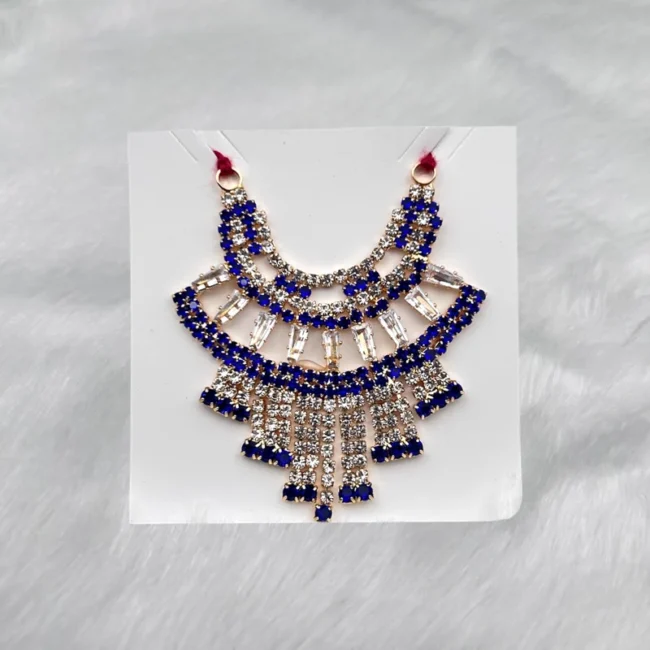 Beautiful stone mala neckless for laddu gopal, idols.