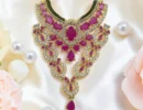 AD necklace AD haar AD mala for laddu gopal premium mala luxurious haar for laddu gopal AD shringar Premium mala for bhagwan ji AD jwellery for bal gopal Krishna AD Choker