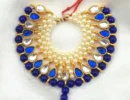 Choker for Shivling, Shivling mala, mala for shiv ji, Laddu Gopal crystal Haar, Blue Stone Mala, Krishna Ji Mala, Thakur Ji Mala, Laddu Gopal Jewelry, Laddu Gopal Shringar, Designer Laddu Gopal Haar, Crystal Mala for Laddu Gopal, Kanha Ji Mala, Bal Gopal Jewelry, Temple Jewelry, Janmashtami Shringar, Laddu Gopal Accessories, Krishna Idol Ornament, Fancy Laddu Gopal Mala, Premium Laddu Gopal Necklace, Thakur Ji Accessories, Radha Krishna Shringar, Laddu Gopal Decoration Items