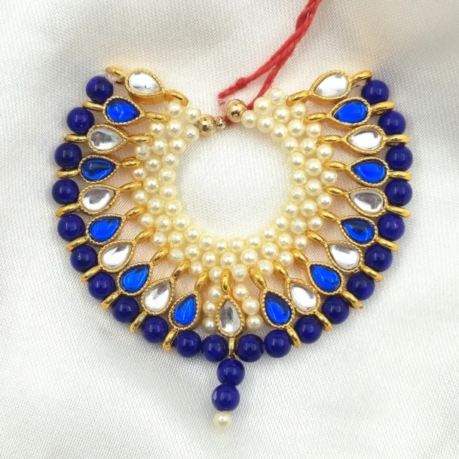 Choker for Shivling, Shivling mala, mala for shiv ji, Laddu Gopal crystal Haar, Blue Stone Mala, Krishna Ji Mala, Thakur Ji Mala, Laddu Gopal Jewelry, Laddu Gopal Shringar, Designer Laddu Gopal Haar, Crystal Mala for Laddu Gopal, Kanha Ji Mala, Bal Gopal Jewelry, Temple Jewelry, Janmashtami Shringar, Laddu Gopal Accessories, Krishna Idol Ornament, Fancy Laddu Gopal Mala, Premium Laddu Gopal Necklace, Thakur Ji Accessories, Radha Krishna Shringar, Laddu Gopal Decoration Items