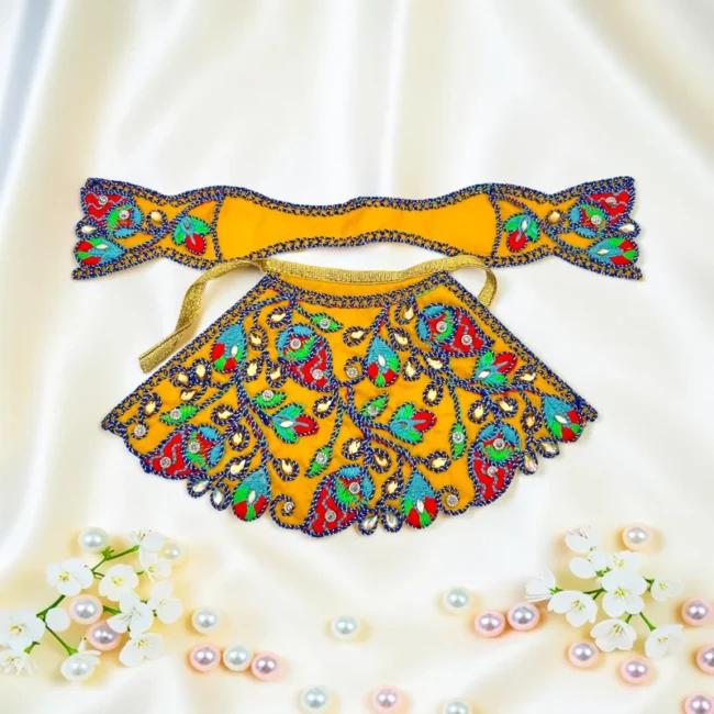 Durga Mata Dress, Durga Mata Lehenga, Durga Mata Poshak, Maa Durga Dress, Durga Idol Dress, Durga Mata Vastra, Durga Mata Shringar Dress, Navratri Dress for Durga Mata, Durga Puja Dress, Handmade Durga Dress, Floral Durga Dress, Designer Durga Mata Poshak, Durga Mata Lehenga Patka, Decorative Durga Dress, Temple Dress for Durga Mata, Festival Dress for Durga Idol, Premium Durga Mata Dress, Durga Idol Clothing, Mata Rani Dress, Durga Mata Decorative Dress
