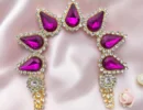 Radha Rani Chandrika, Radha Rani Mukut, Radha Krishna Shringar, Radha Rani Forehead Crown, Idol Jewelry, Deity Ornament, Temple Jewelry, Krishna Bhakti Accessories, Radha Rani Accessories, Janmashtami Decoration, Radha Krishna Crown, Thakur Ji Shringar, Laddu Gopal Accessories, Mandir Decoration Items, Divine Idol Ornament
