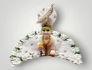 Janmashtami Special beautiful dress for laddu gopal, krishna and radha rani. Ornaments for idols