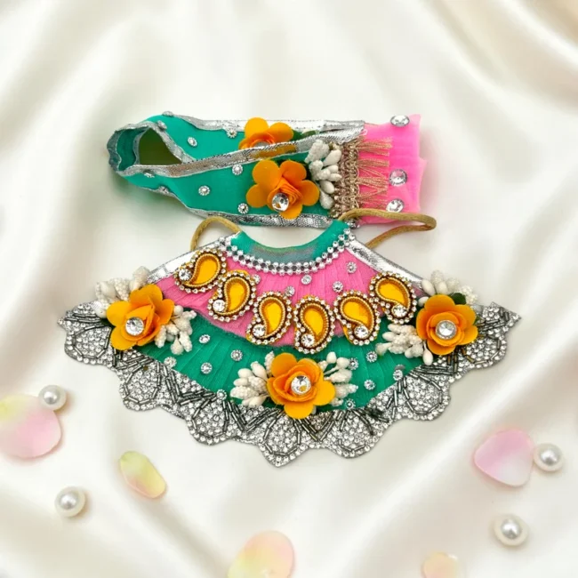 Durga Mata Dress, Durga Mata Lehenga, Durga Mata Poshak, Maa Durga Dress, Durga Idol Dress, Durga Mata Vastra, Durga Mata Shringar Dress, Navratri Dress for Durga Mata, Durga Puja Dress, Handmade Durga Dress, Floral Durga Dress, Designer Durga Mata Poshak, Durga Mata Lehenga Patka, Decorative Durga Dress, Temple Dress for Durga Mata, Festival Dress for Durga Idol, Premium Durga Mata Dress, Durga Idol Clothing, Mata Rani Dress, Durga Mata Decorative Dress