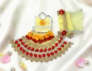 Durga Mata Dress, Durga Mata Lehenga, Durga Mata Poshak, Maa Durga Dress, Durga Idol Dress, Durga Mata Vastra, Durga Mata Shringar Dress, Navratri Dress for Durga Mata, Durga Puja Dress, Handmade Durga Dress, Floral Durga Dress, Designer Durga Mata Poshak, Durga Mata Lehenga Patka, Decorative Durga Dress, Temple Dress for Durga Mata, Festival Dress for Durga Idol, Premium Durga Mata Dress, Durga Idol Clothing, Mata Rani Dress, Durga Mata Decorative Dress