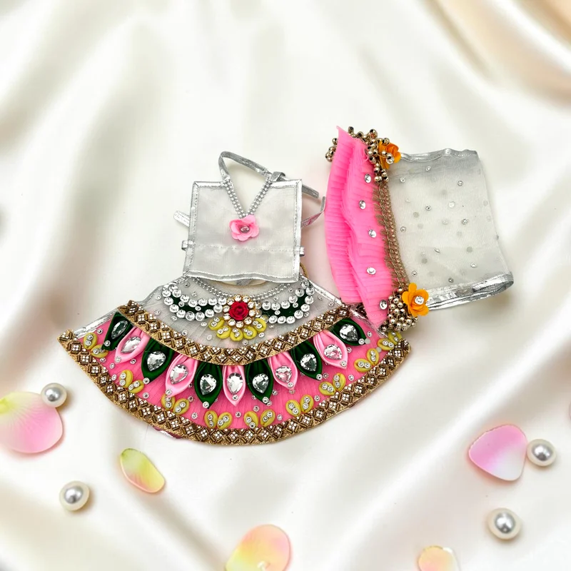 Durga Mata Dress, Durga Mata Lehenga, Durga Mata Poshak, Maa Durga Dress, Durga Idol Dress, Durga Mata Vastra, Durga Mata Shringar Dress, Navratri Dress for Durga Mata, Durga Puja Dress, Handmade Durga Dress, Floral Durga Dress, Designer Durga Mata Poshak, Durga Mata Lehenga Patka, Decorative Durga Dress, Temple Dress for Durga Mata, Festival Dress for Durga Idol, Premium Durga Mata Dress, Durga Idol Clothing, Mata Rani Dress, Durga Mata Decorative Dress