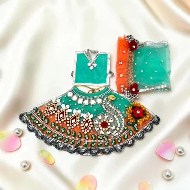 Durga Mata Dress, Durga Mata Lehenga, Durga Mata Poshak, Maa Durga Dress, Durga Idol Dress, Durga Mata Vastra, Durga Mata Shringar Dress, Navratri Dress for Durga Mata, Durga Puja Dress, Handmade Durga Dress, Floral Durga Dress, Designer Durga Mata Poshak, Durga Mata Lehenga Patka, Decorative Durga Dress, Temple Dress for Durga Mata, Festival Dress for Durga Idol, Premium Durga Mata Dress, Durga Idol Clothing, Mata Rani Dress, Durga Mata Decorative Dress