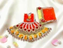 Durga Mata Dress, Durga Mata Lehenga, Durga Mata Heavy Poshak, Maa Durga Dress, Durga Idol Dress, Durga Mata Vastra, Durga Mata Shringar Dress, Navratri Dress for Durga Mata, Durga Puja Dress, Handmade Durga Dress, Floral Durga Dress, Designer Durga Mata Poshak, Durga Mata Lehenga Patka, Decorative Durga Dress, Temple Dress for Durga Mata, Festival Dress for Durga Idol, Premium Durga Mata Dress, Durga Idol Clothing, Mata Rani Dress, Durga Mata Decorative Dress