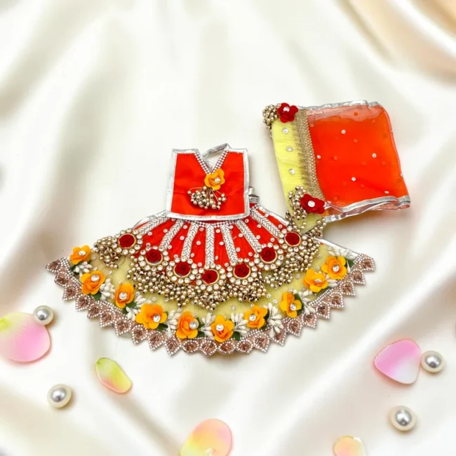 Durga Mata Dress, Durga Mata Lehenga, Durga Mata Heavy Poshak, Maa Durga Dress, Durga Idol Dress, Durga Mata Vastra, Durga Mata Shringar Dress, Navratri Dress for Durga Mata, Durga Puja Dress, Handmade Durga Dress, Floral Durga Dress, Designer Durga Mata Poshak, Durga Mata Lehenga Patka, Decorative Durga Dress, Temple Dress for Durga Mata, Festival Dress for Durga Idol, Premium Durga Mata Dress, Durga Idol Clothing, Mata Rani Dress, Durga Mata Decorative Dress